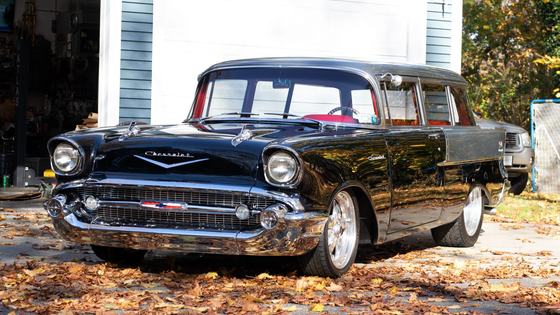 450hp V8-Powered 1957 Chevrolet One-Fifty Wagon