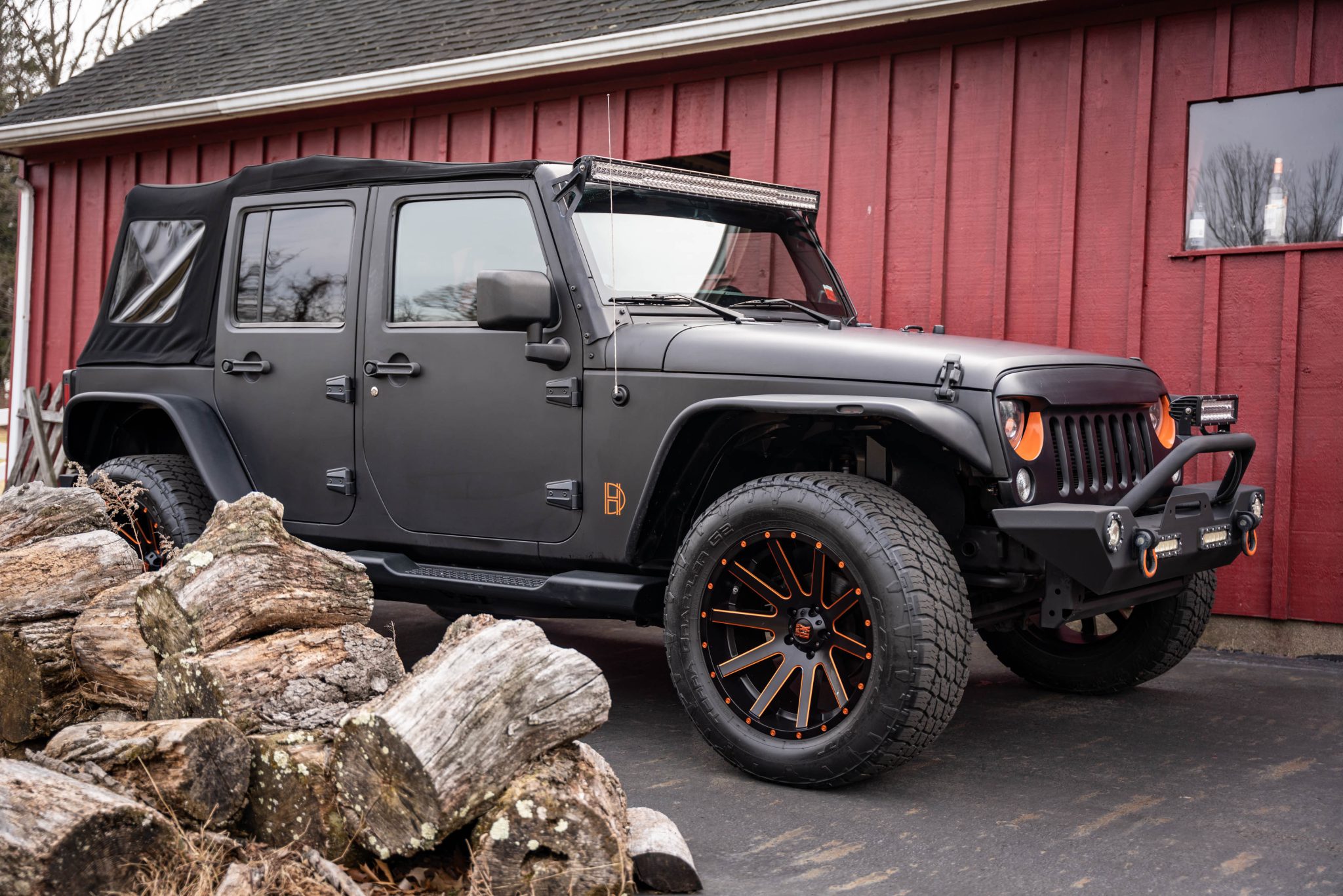 Modified 2014 Jeep Wrangler Unlimited Sahara