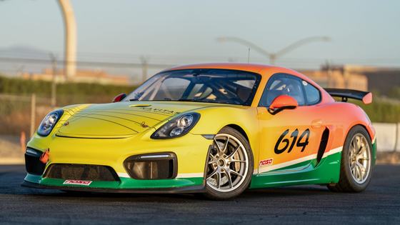 2016 Porsche Cayman GT4 Clubsport MR by Brookspeed