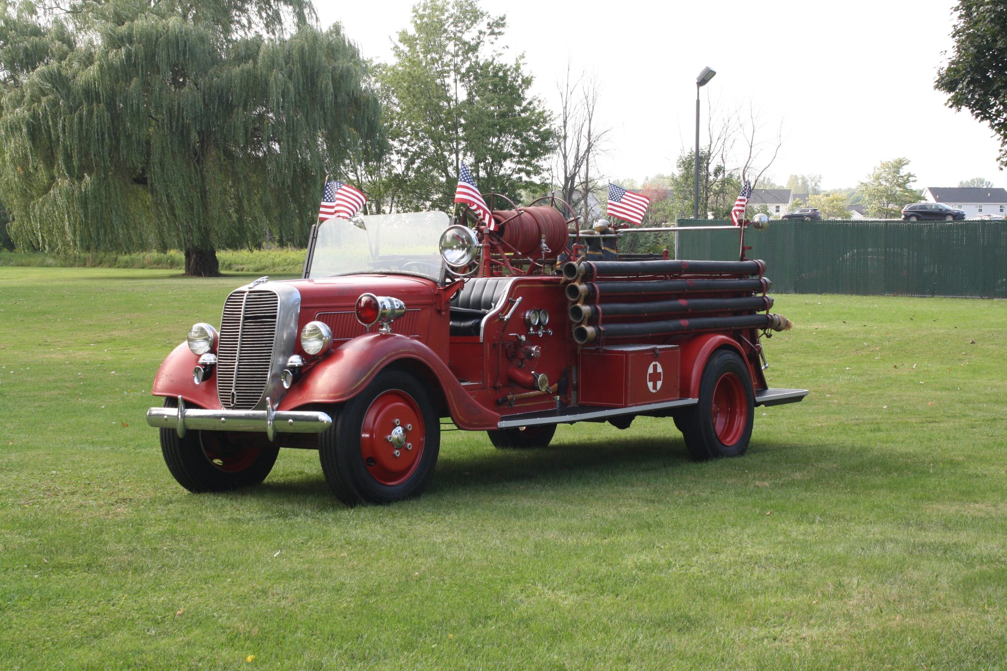 1937 Ford Fire Truck by Getzville Fire Company