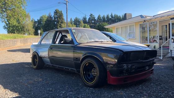 Mazda Rotary-Powered BMW E30 with Widebody