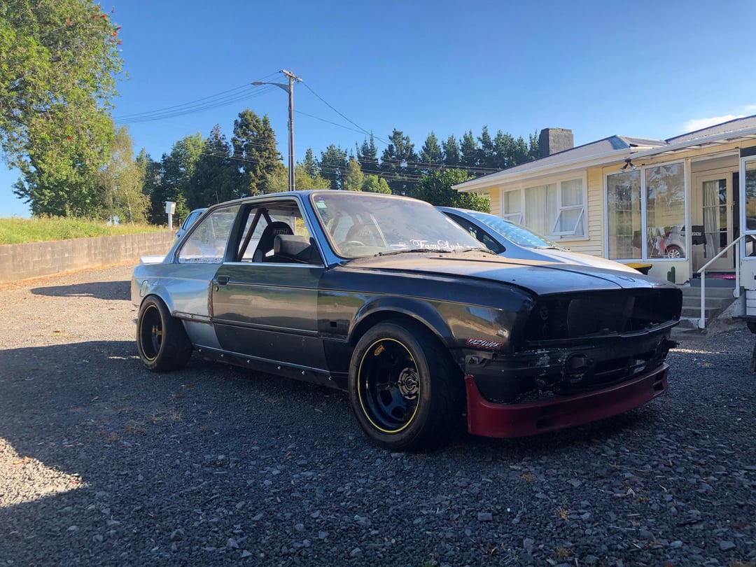 Mazda Rotary-Powered BMW E30 with Widebody