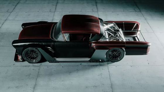 Hybrid 1958 Chevy Bel Air Impala Restomod
