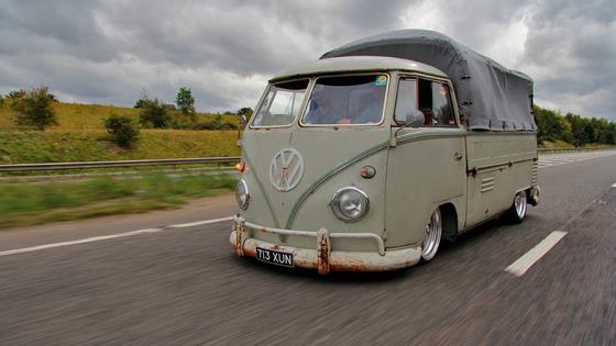 Volkswagen Type II Truck "Splitty" by Harvey Fulford