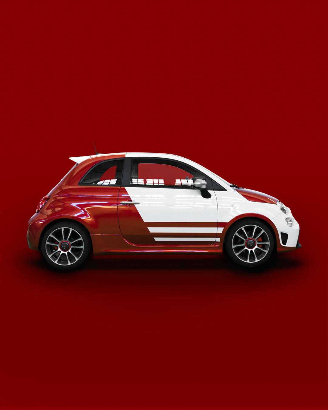 Electrified Fiat 500 Carlo Icon-e by Garage Italia