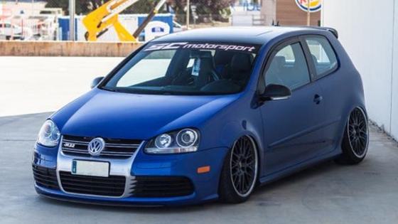 Stanced Volkswagen Golf
