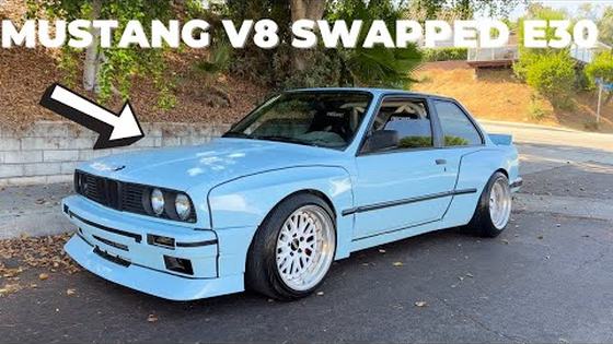 Coyote V8-Swapped BMW E30