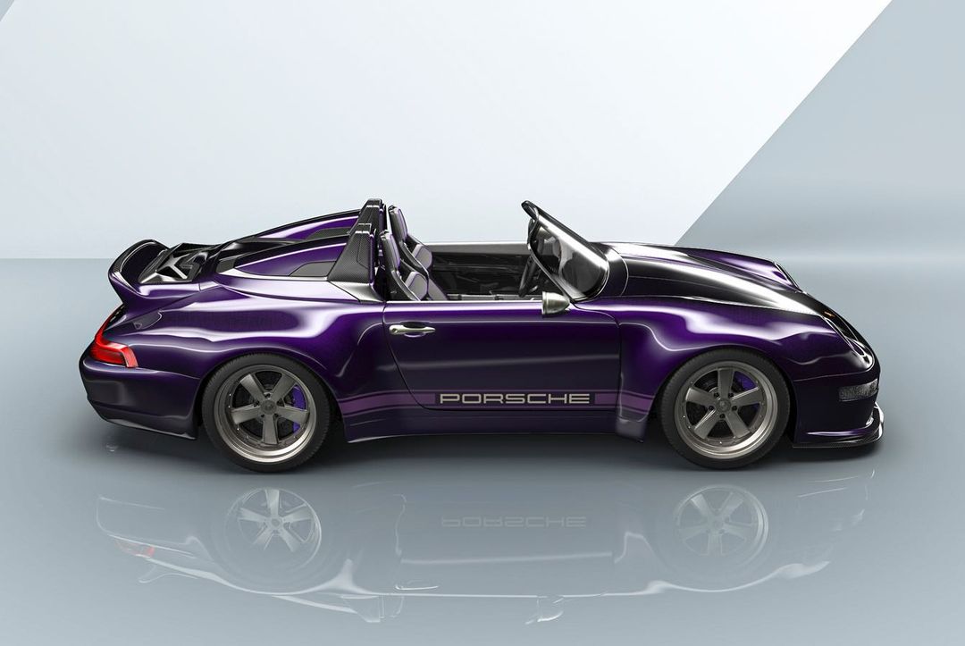 Viola Metallic Gunther Werks Porsche 993 Speedster