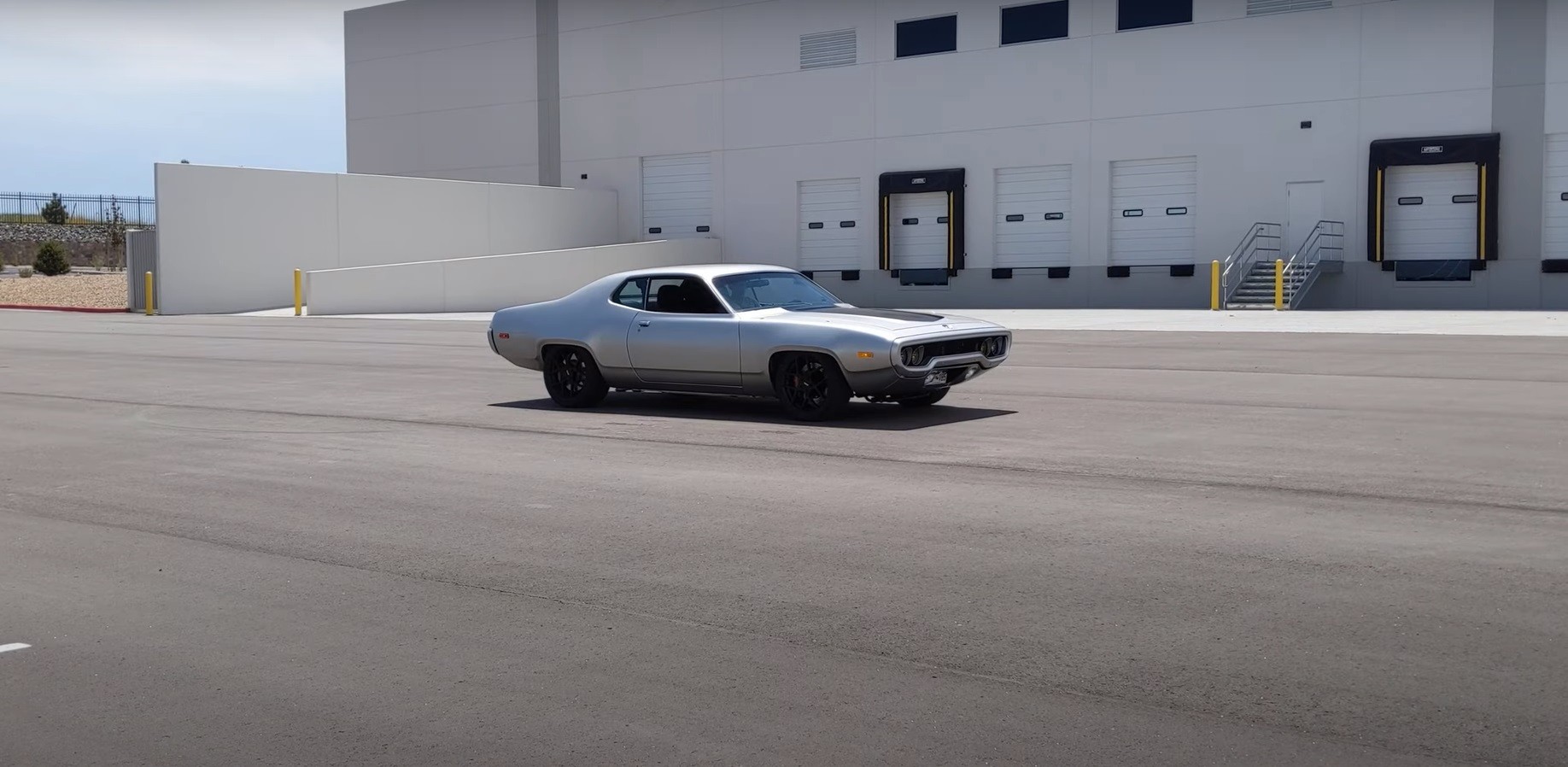 Tesla-Powered 1972 Plymouth Satellite EV Restomod