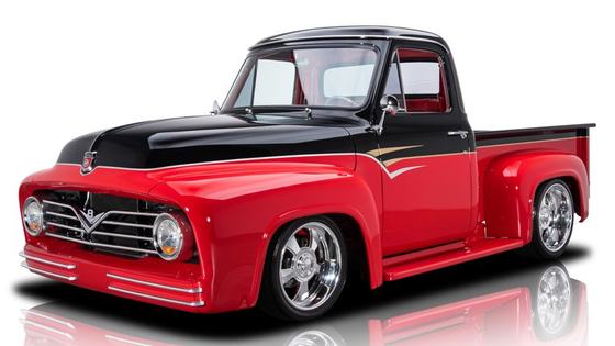 Lincoln V8-Powered 1955 Ford F100 Restomod