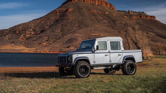 1987 Land Rover Defender 110 2.8L Turbodiesel by Roadside Werx