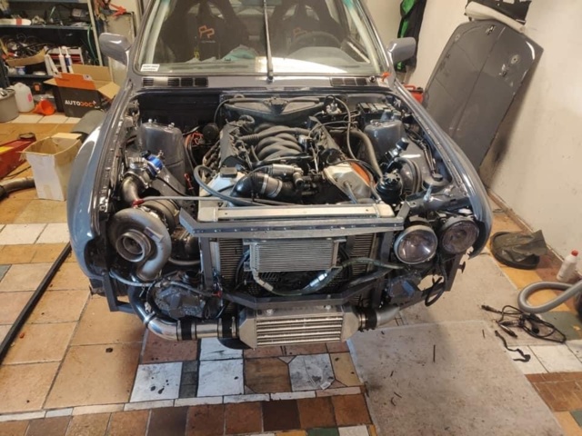 450hp V8 Turbo BMW E30 Track Car