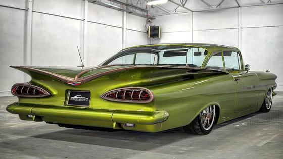 1959 Chevy Biscayne Restomod with Raceline Wheels