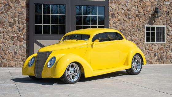 1937 Ford Custom Coupe by Downs Industries