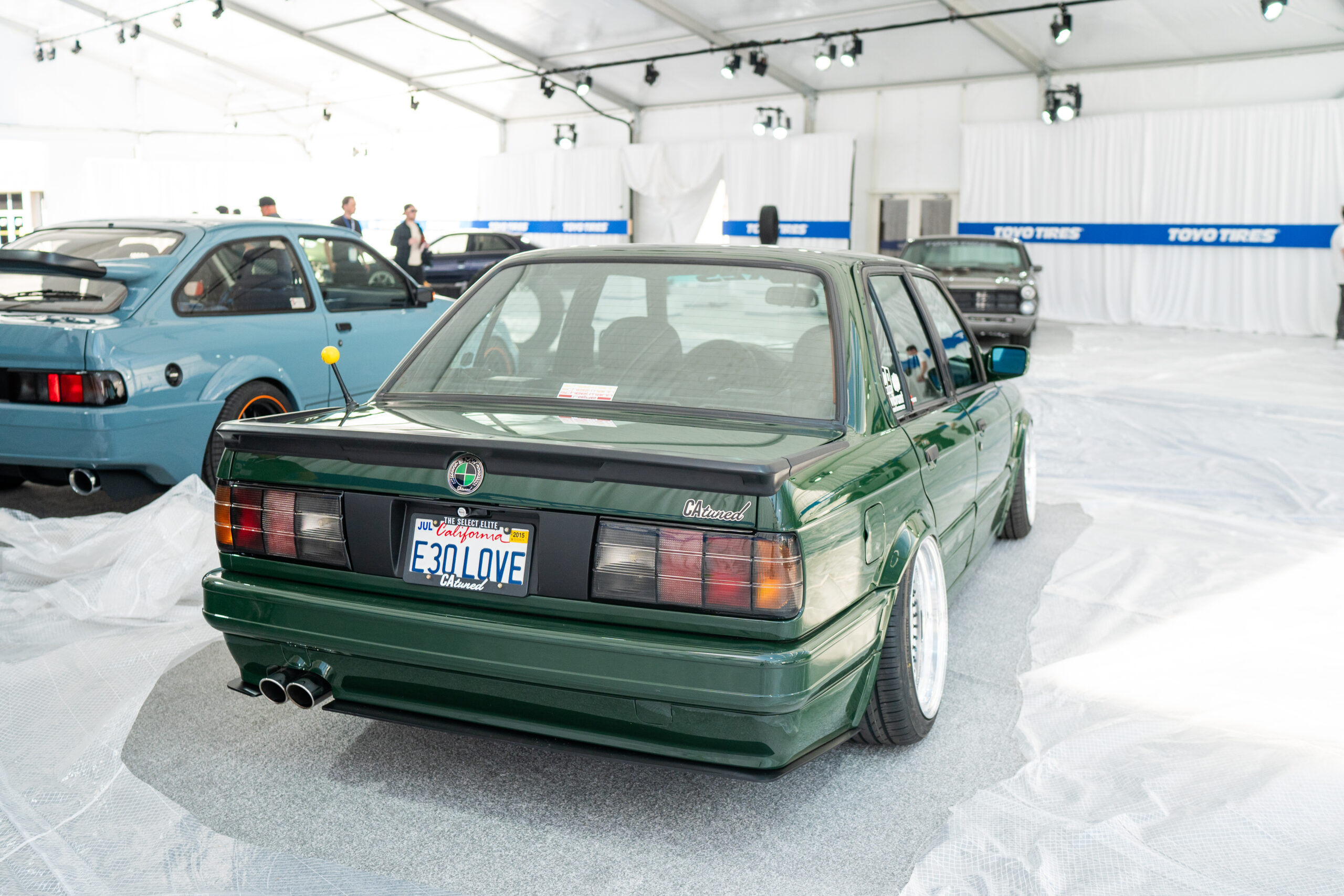 The Greenmaxhine BMW E30 Sedan by CAtuned