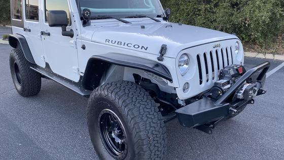 Modified 2014 Jeep Wrangler Unlimited Rubicon