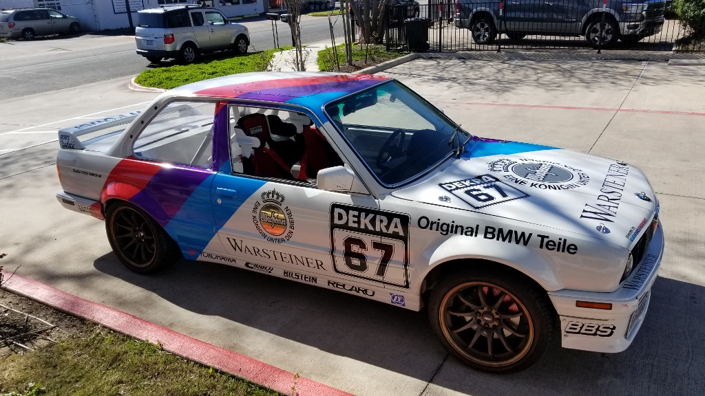 Turbocharged 1987 BMW E30 Track Car