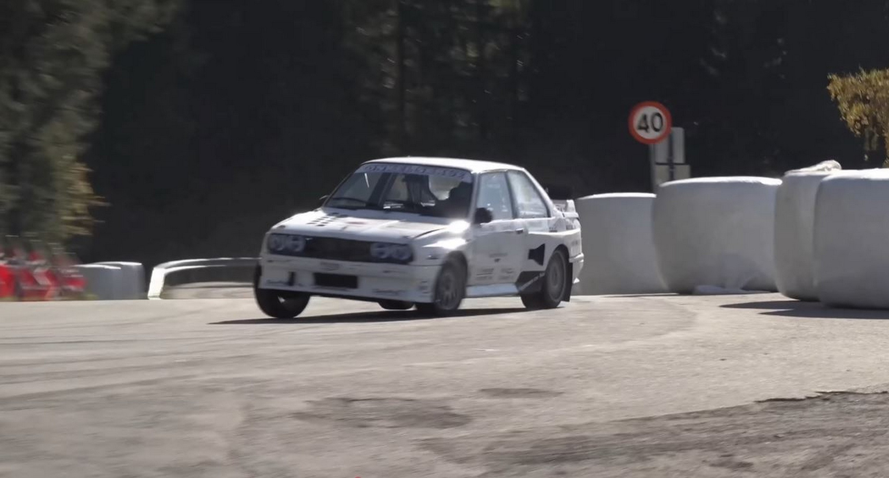 450hp Volvo-Powered BMW E30 Hill Climb Car