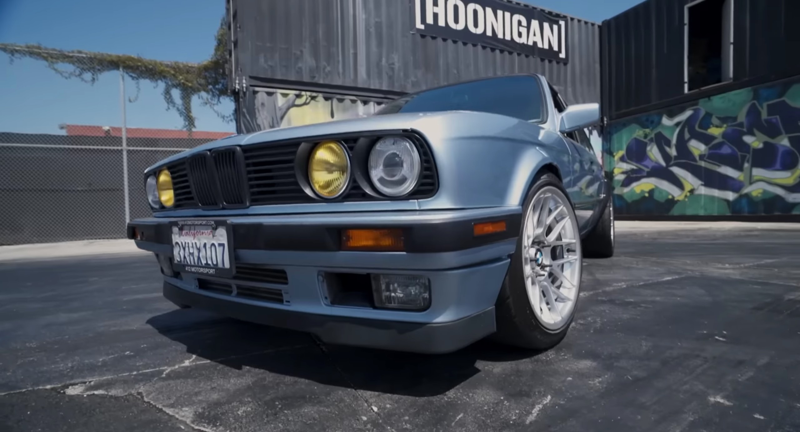 1000hp BMW E30 Racer