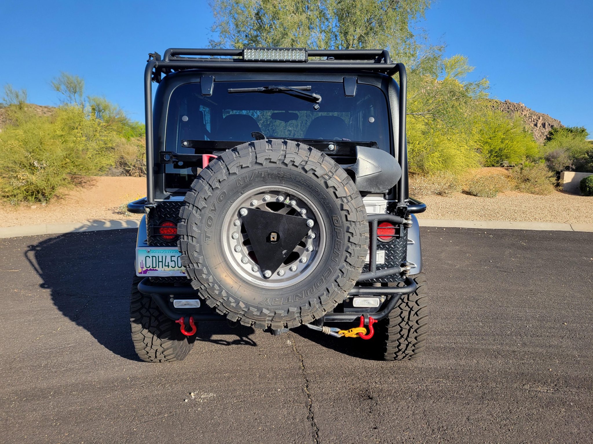 Modified Jeep Wrangler TJ Tomb Raider Edition