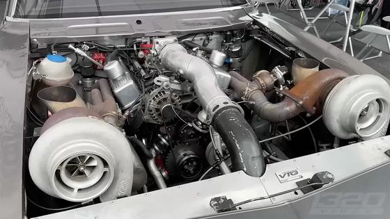 2000hp Twin-Turbo 1968 Chevy Camaro Drag Car