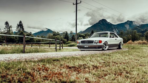 Mercedes-Benz W126 500SEC by Kamil Andrysiak