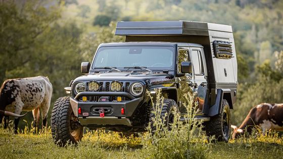 2020 Jeep Gladiator Rubicon with FiftyTen Camper