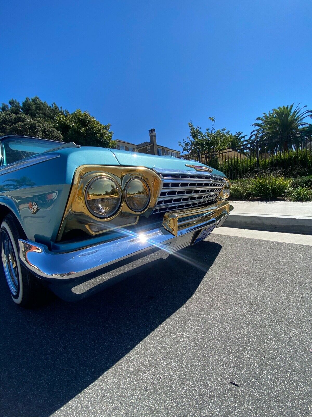 24-Karat Gold-Treated 1962 Chevrolet Impala