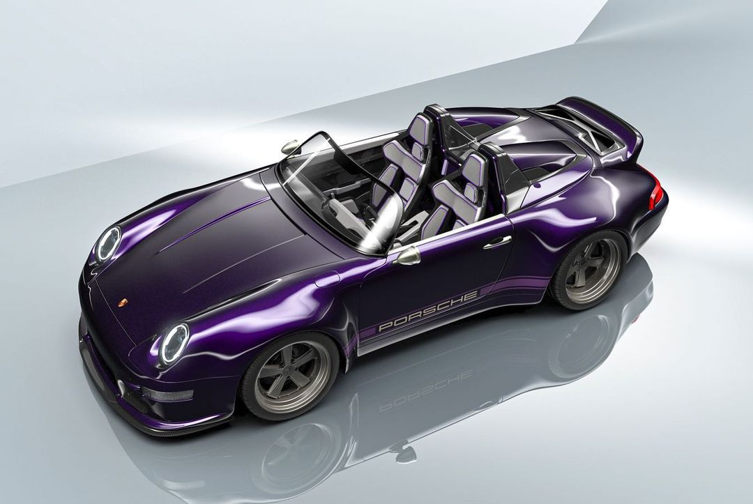 Viola Metallic Gunther Werks Porsche 993 Speedster