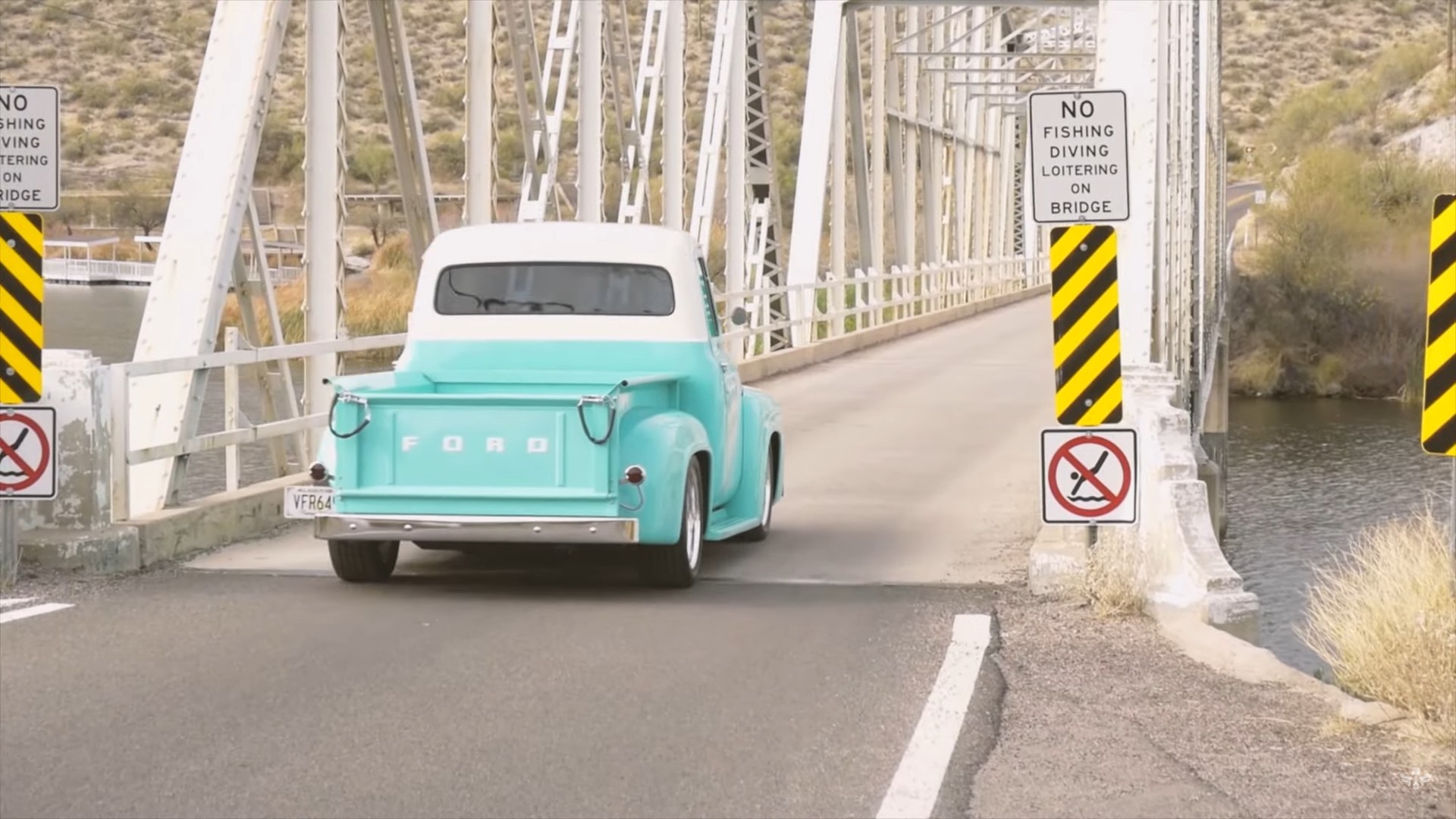 Coyote-Swapped 1955 Ford F-100 by Fat Fender Garage