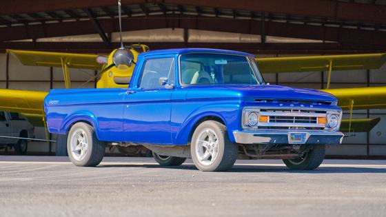 Restomod Ford F-150 SVT Lightning with 1962 F-100 Body