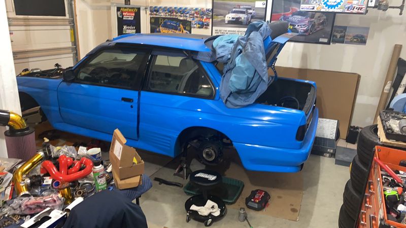 Turbocharged Zender Widebody BMW E30