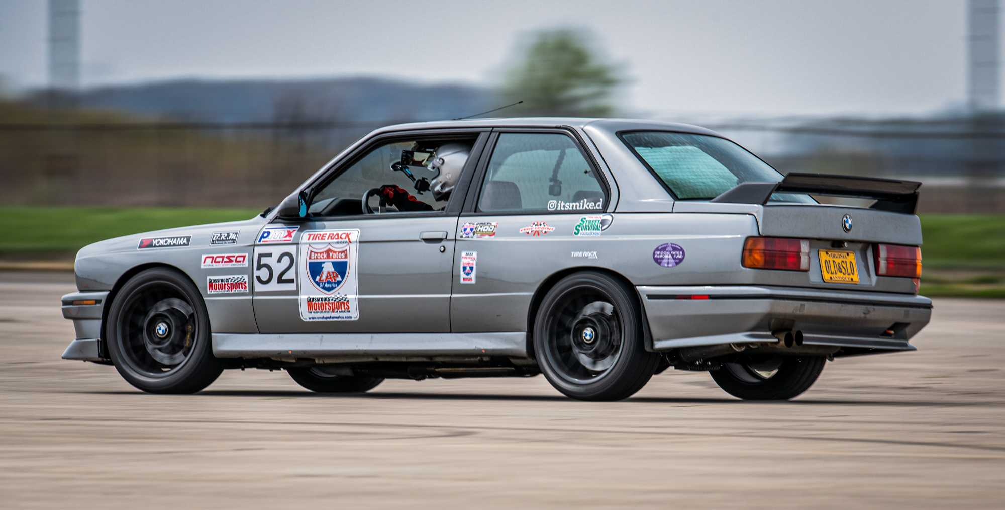 S54-Swapped BMW E30 M3 Triumphs in One Lap of America