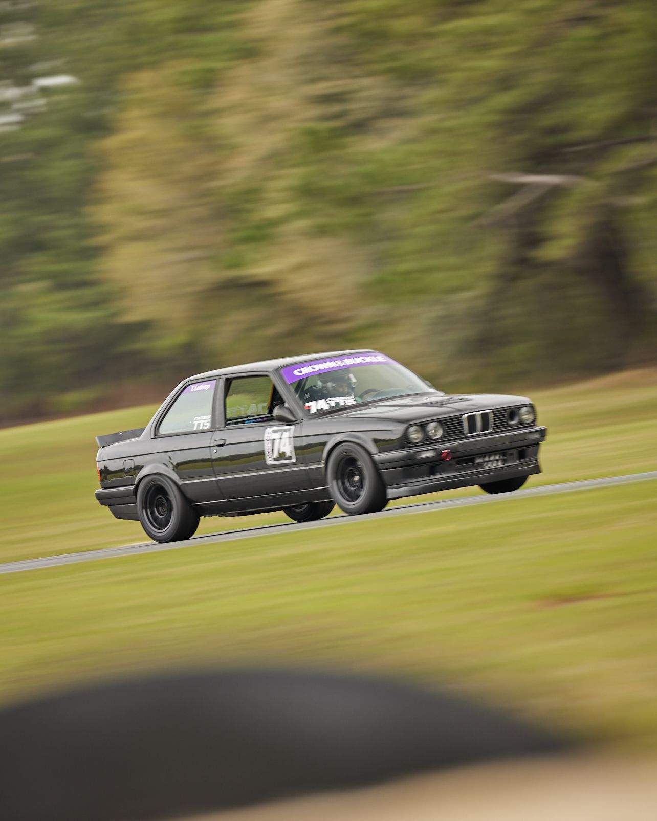 BMW E30 Track Car with Motorsport Group N Coilovers