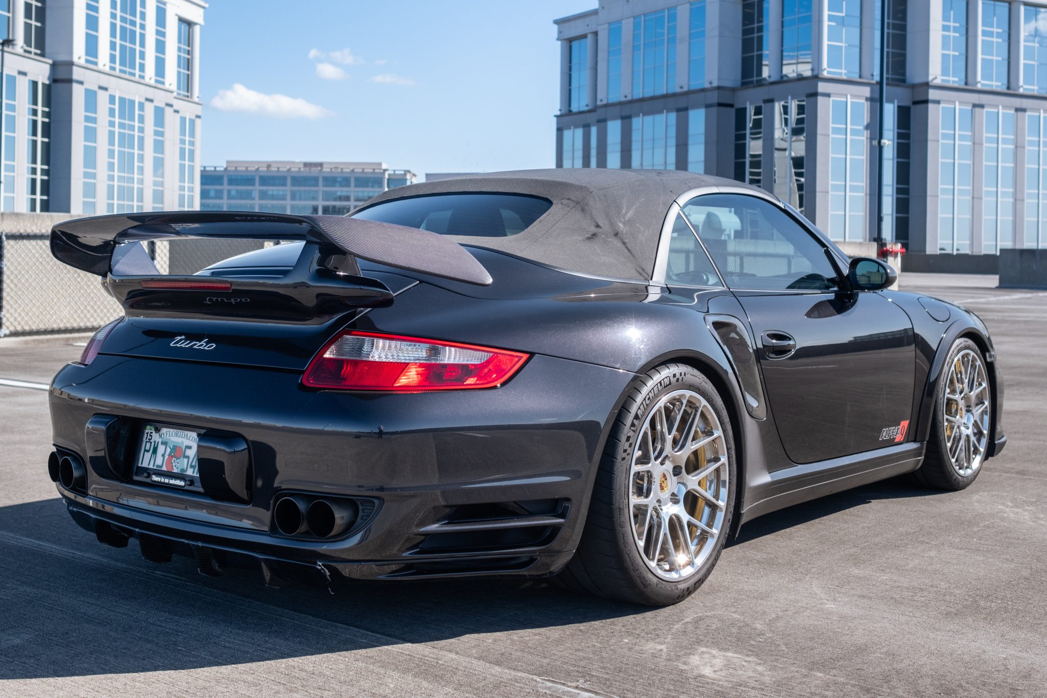 2008 Porsche 911 Turbo Cabriolet with AMS Alpha 9 Package