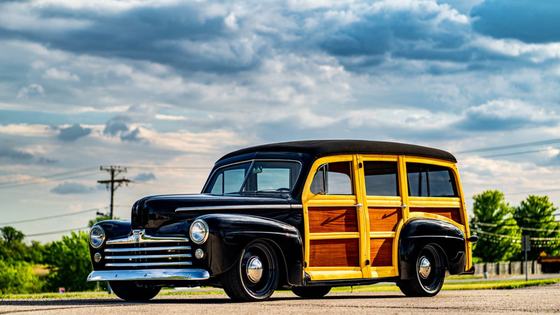 560hp Supercharged V8 1948 Ford Woody