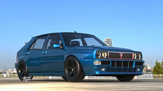 Mopar Lancia Delta Integrale Restomod