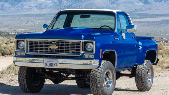 1973 Chevrolet K10 Custom Deluxe Stepside 4x4 by Rockket9