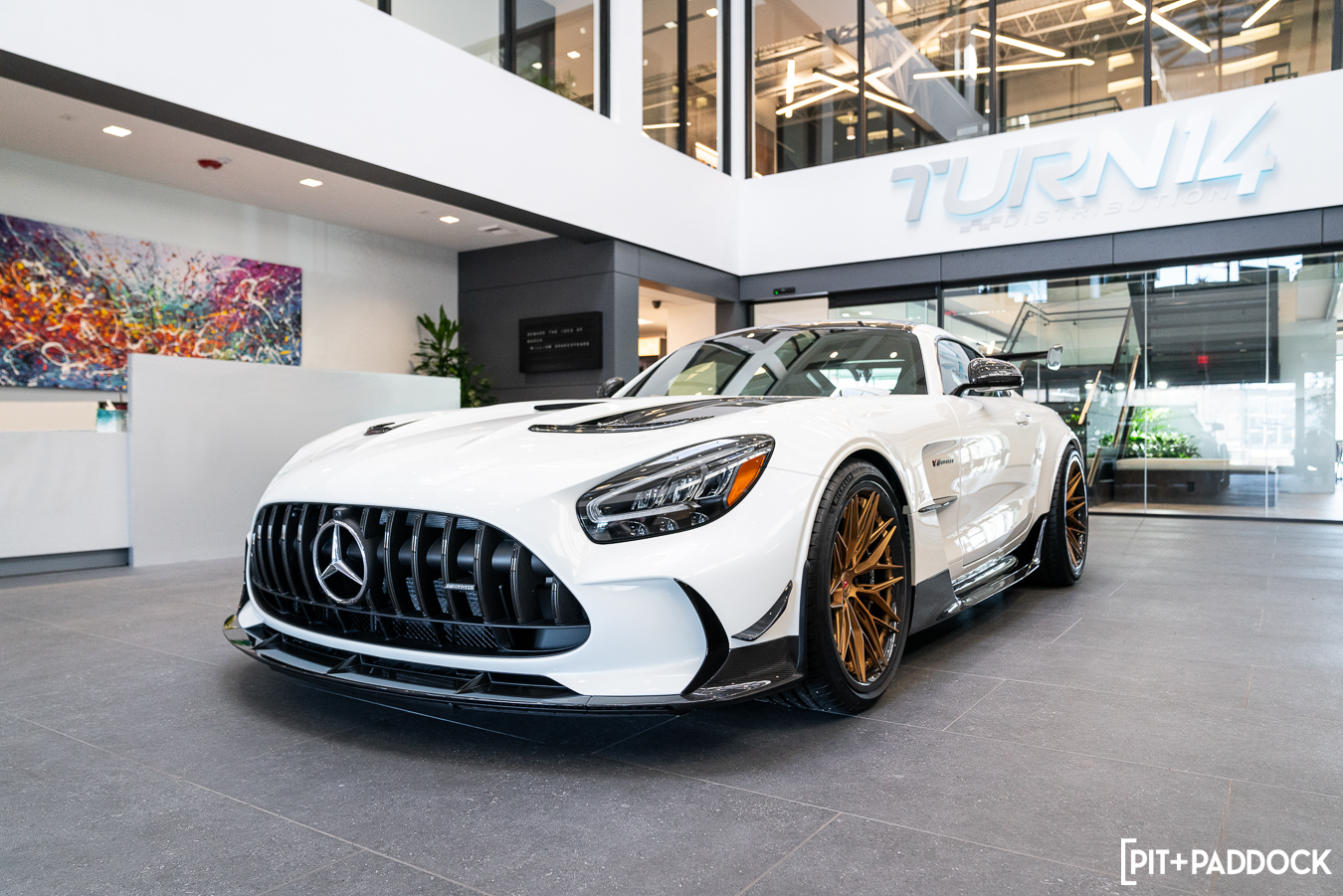 Mercedes AMG GT Black Series by Vossen