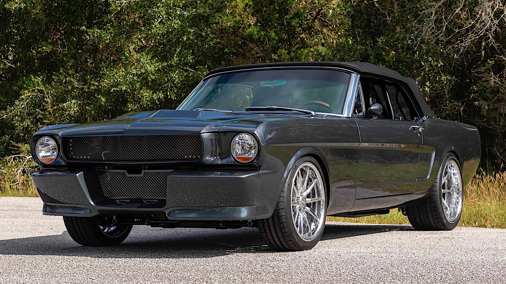 Restomod Aluminator-Powered 1965 Ford Mustang Convertible