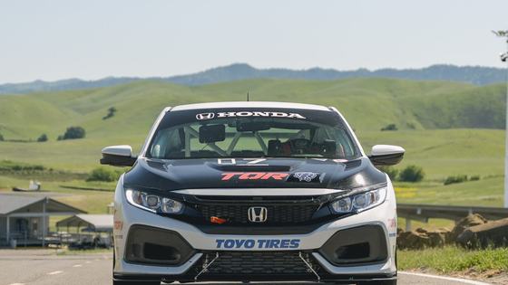 2019 Honda Civic Si Race Car by Honda Performance Development