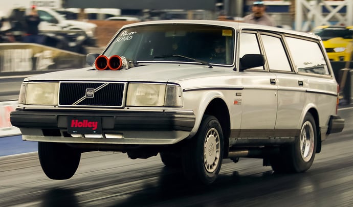 Supercharged LS3-Powered 1986 Volvo 240 Wagon