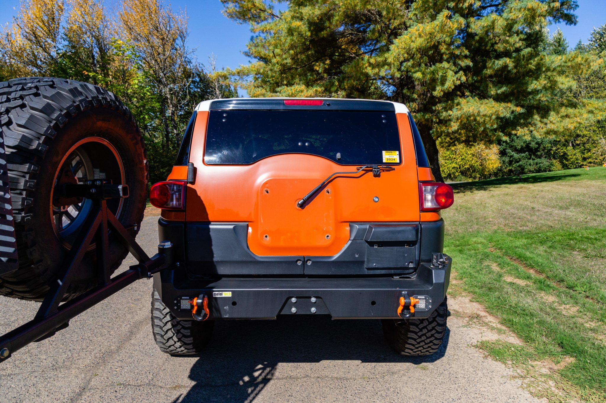 Modified 2007 Toyota FJ Cruiser with Lift and Icon Wheels