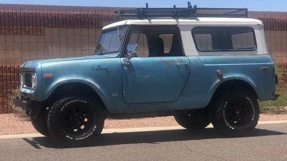 Modified 1970 International Harvester Scout 800A