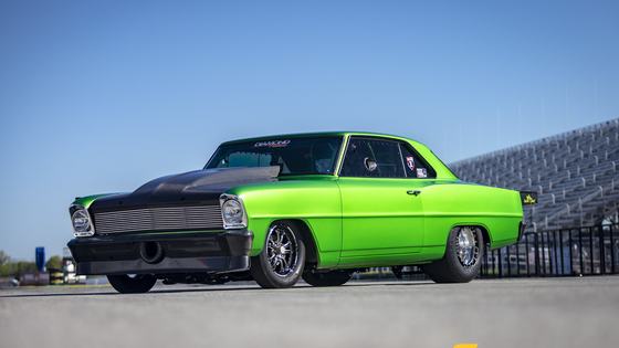 1966 Chevrolet Nova "Green Reaper" by Ryan Milliken