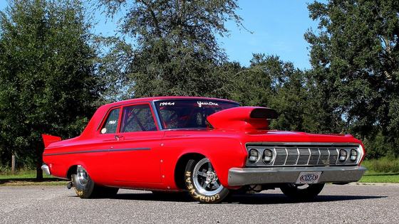 V8-Powered 1964 Plymouth Savoy Drag Car