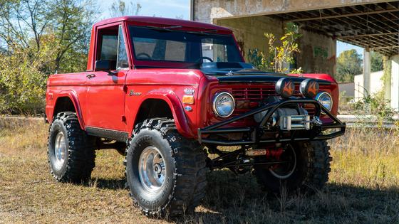 1970 Ford Bronco Half-Cab Pickup