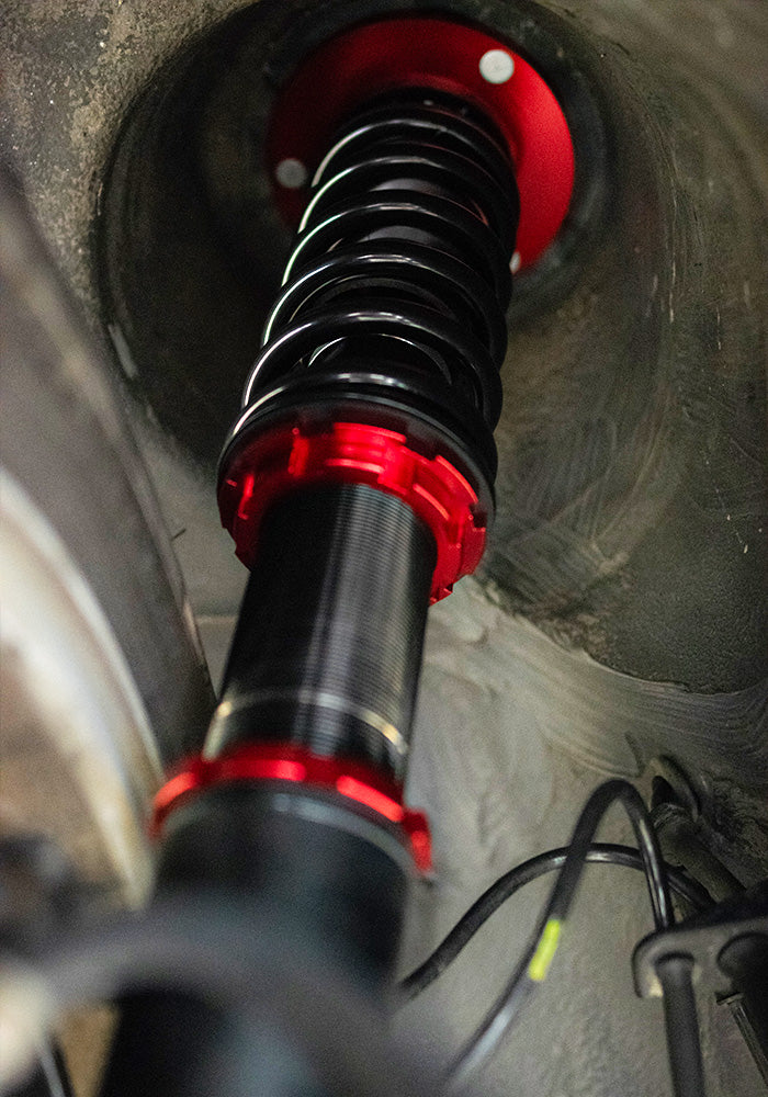 MTech 2 BMW E30 Cabriolet with CAtuned Coilovers