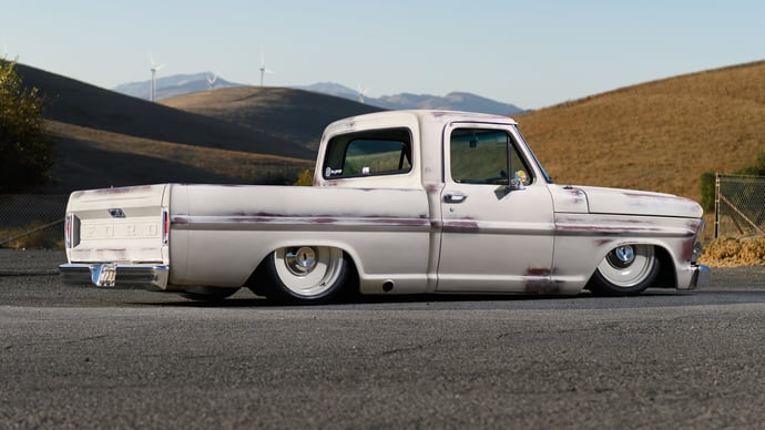 Coyote V8-Powered Ford F-100 Bumpside
