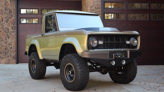 V8 Restomodded 1966 Ford Bronco Truck